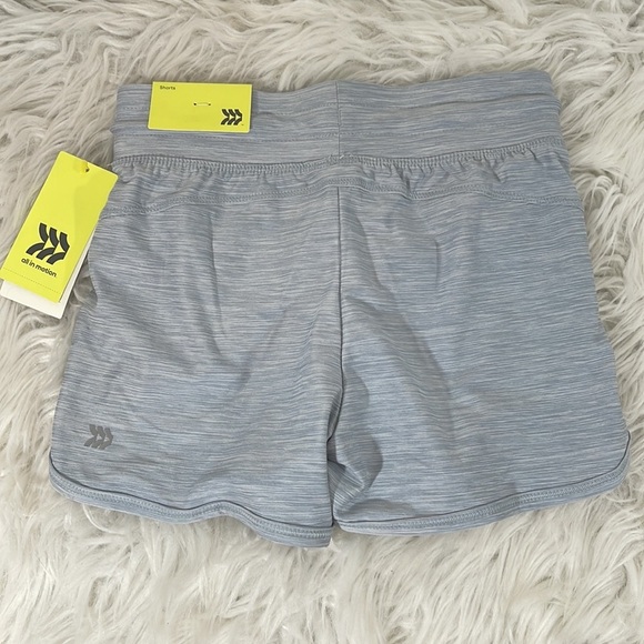 ALL IN MOTION Girls' Soft Gym Shorts With Pockets Size Small New - Picture 4 of 11